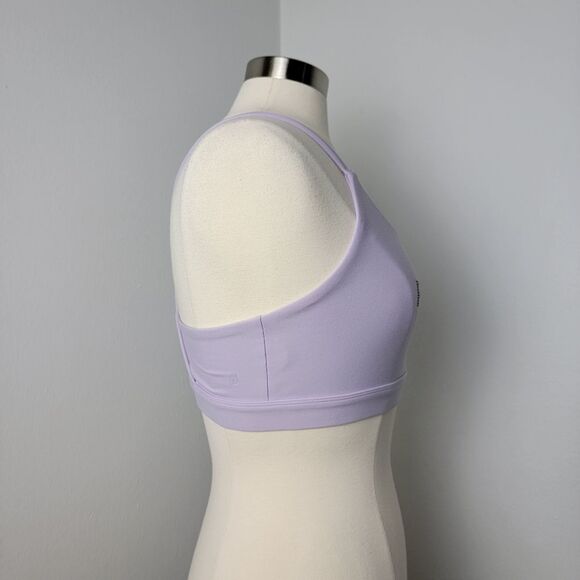Peloton Cadent Strappy Elevate Lilac Lavender Purple Sports Bra Size Large - Picture 5 of 11